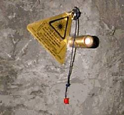 McGarf Laser Alignment System for mark-ups in underground mining
